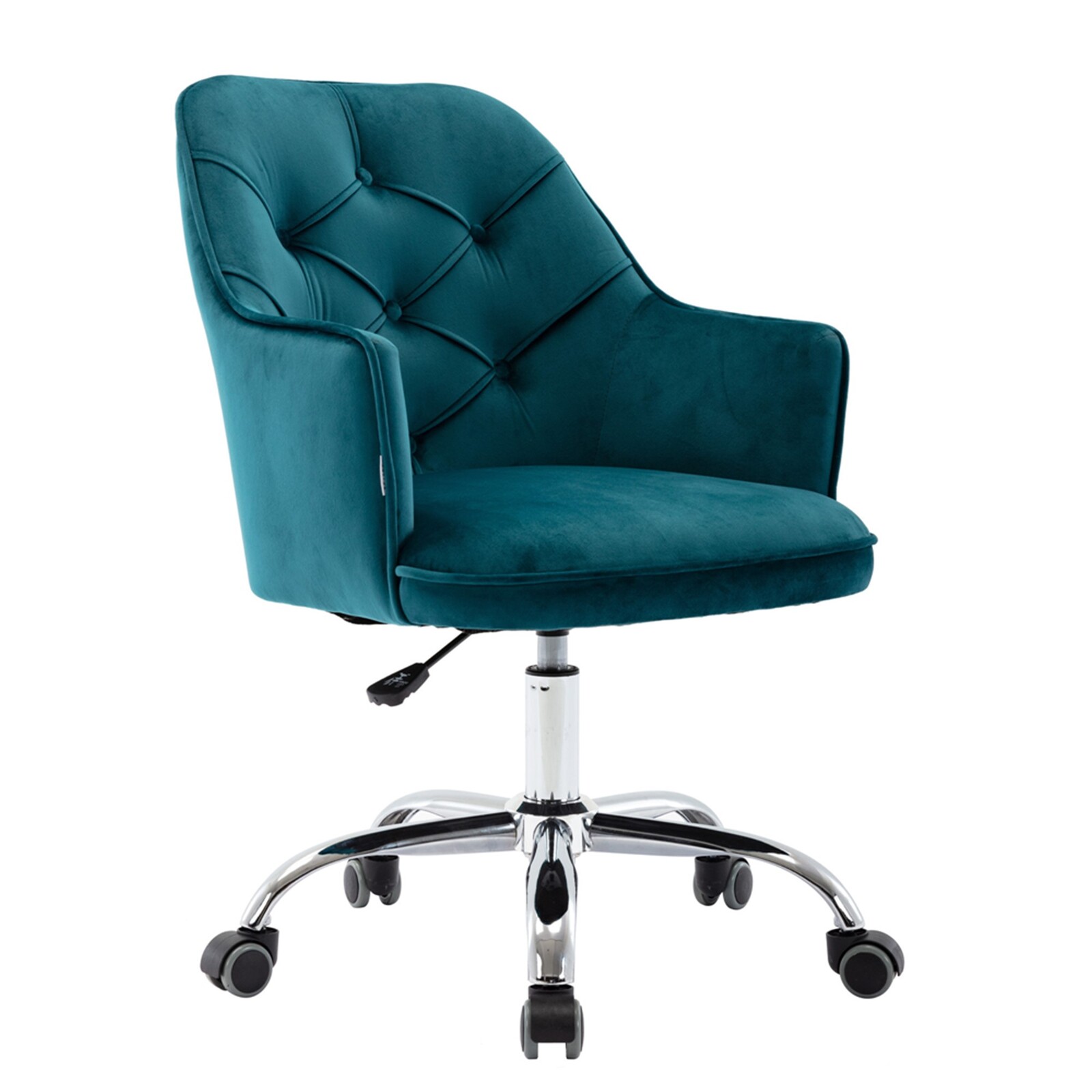 Velvet Office Chair Modern Velvet Swivel Desk Chair Height Adjustable